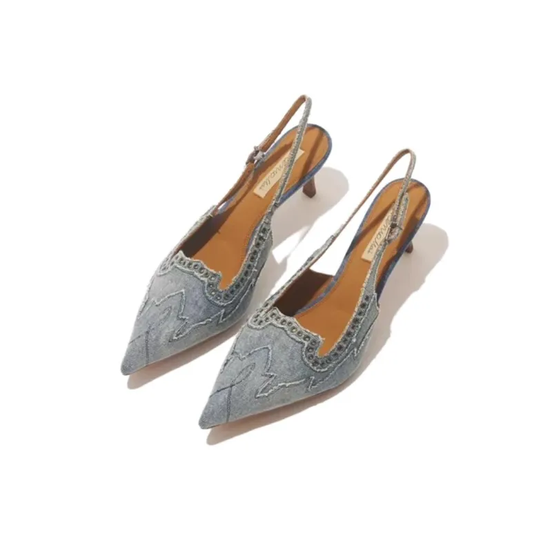 Meruomai High Heels Women's White-3