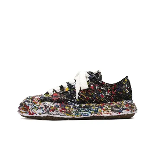 MIHARA YASUHIRO Peterson Low Top Skateboard Shoes Unisex Black