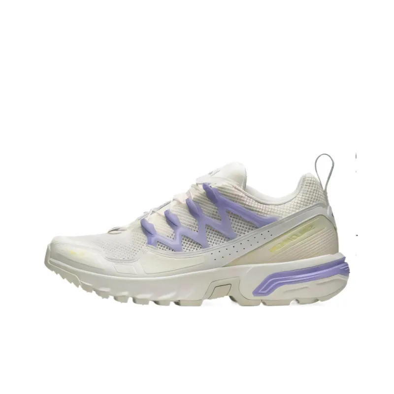 SALOMON ACS + OG Low Top Running Shoes Unisex Purple White-0