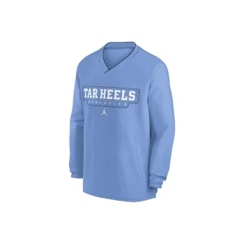 JORDAN North Carolina Tar Heels Sideline Men's Nike College Long Sleeve Windshirt