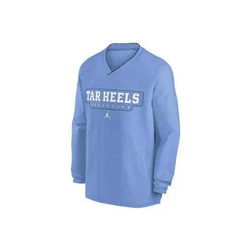 JORDAN North Carolina Tar Heels Sideline Men's Nike College Long Sleeve Windshirt