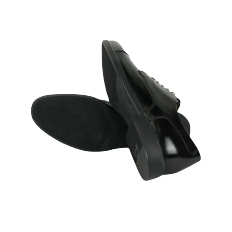 FERRAGAMO Larry Dress Shoes Men's Black-3