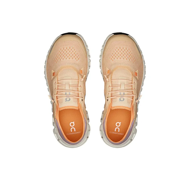On Running Cloud 6 Coast BlOnde Mauve Women's-3