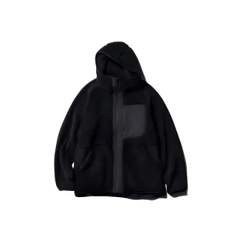 White Mountaineering X UNIQLO White Mountaineering Co titled Series Sweatshirts Unisex Black