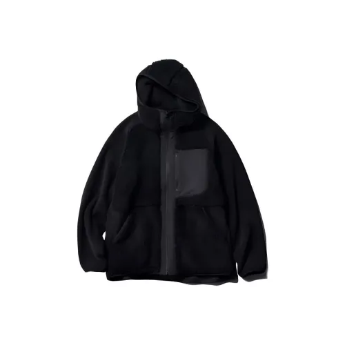 White Mountaineering X UNIQLO White Mountaineering Co titled Series Sweatshirts Unisex Black