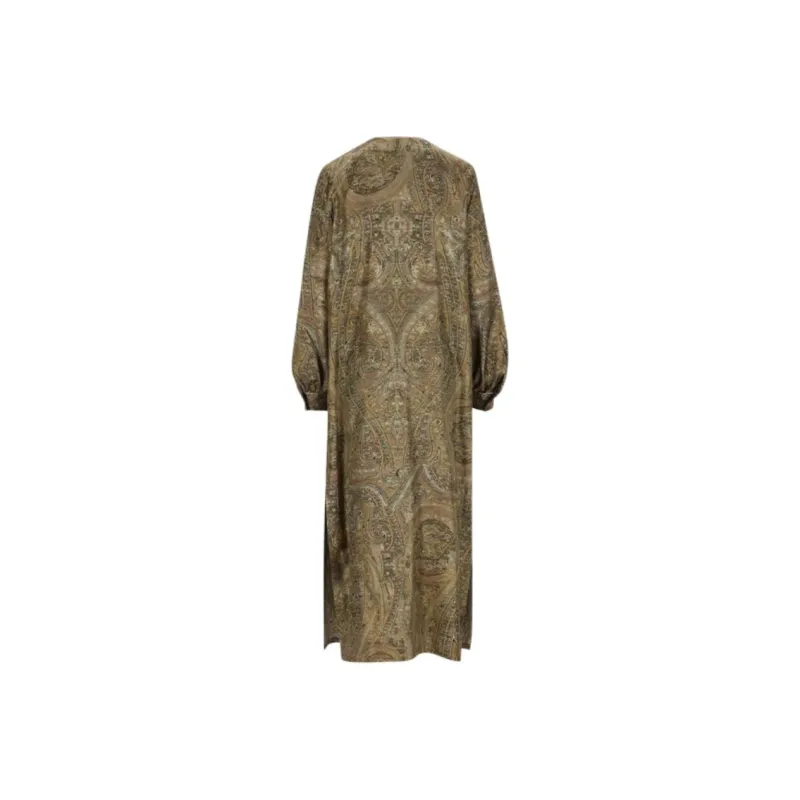 MaxMara Patterned Long Sleeve Dress-1