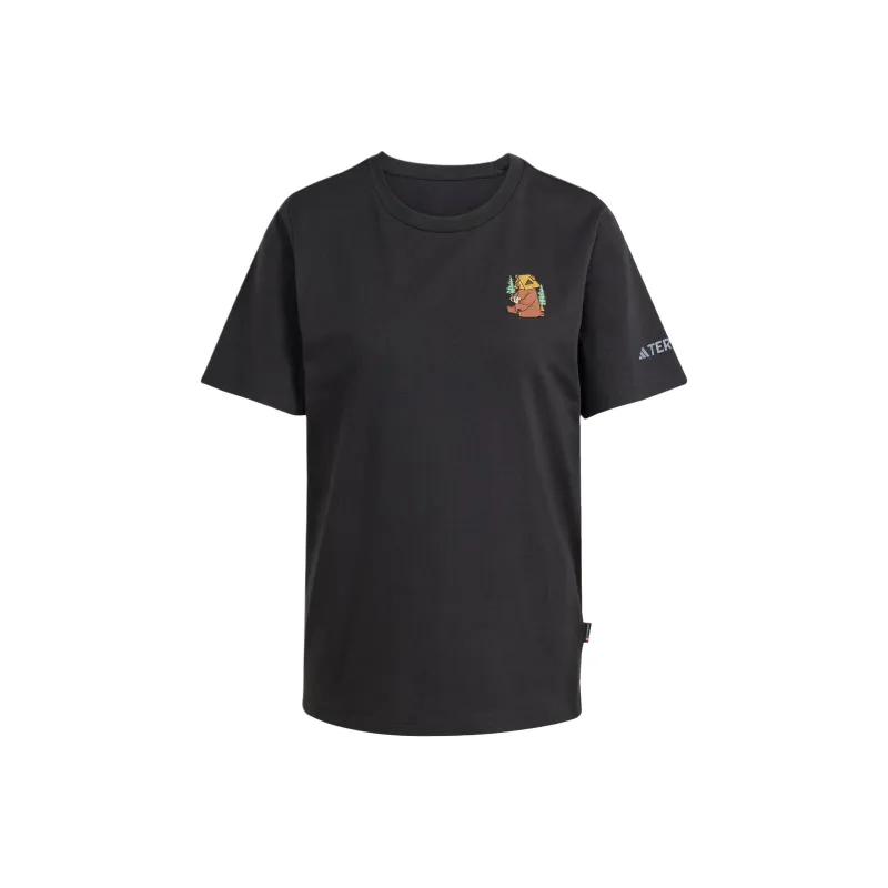 Adidas Terre POLYGIENE GRAPHIC T Shirt Unisex Black-0