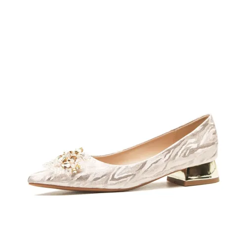 Zomila Casual Single Shoes Women's Champagne