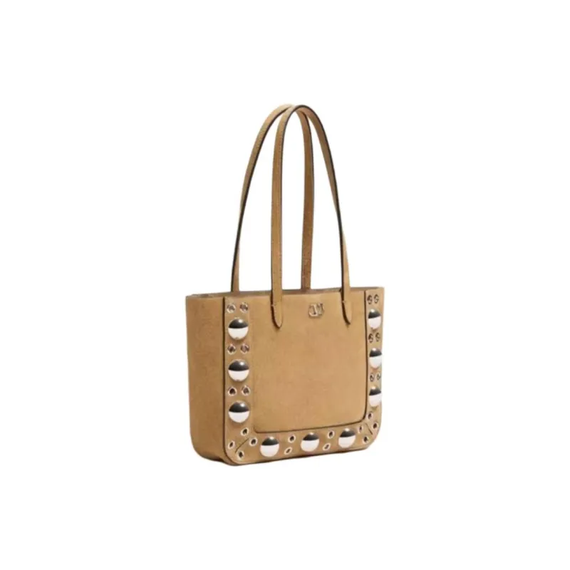 Valentino Suede Handbag Mini Women's Warm Brown-1