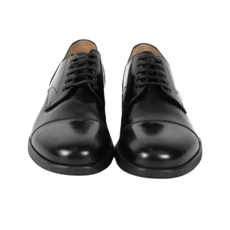 FERRAGAMO Larry Dress Shoes Men's Black-1