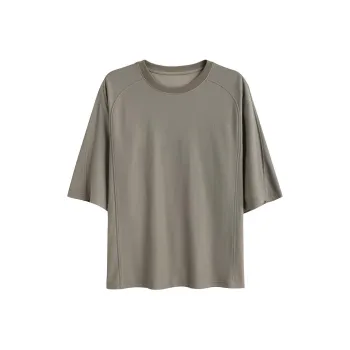 Hacikis T Shirt Men's Green Gray