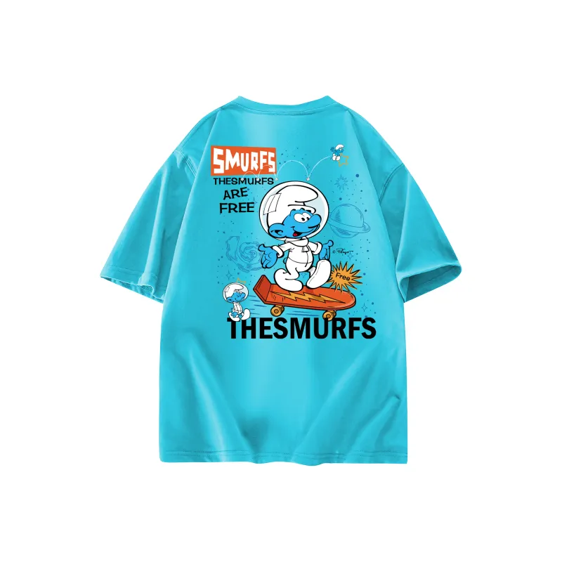 The Smurfs T Shirts Unisex-16