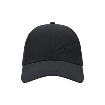 FILA Athletics Polyester Baseball Caps Men's Jet Black