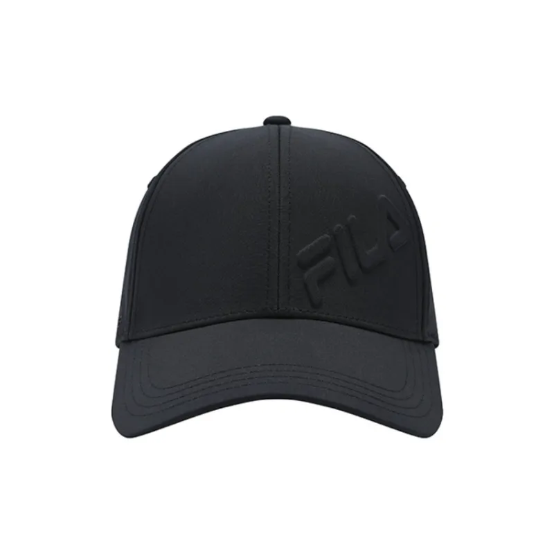FILA Athletics Polyester Baseball Caps Men's Jet Black-0