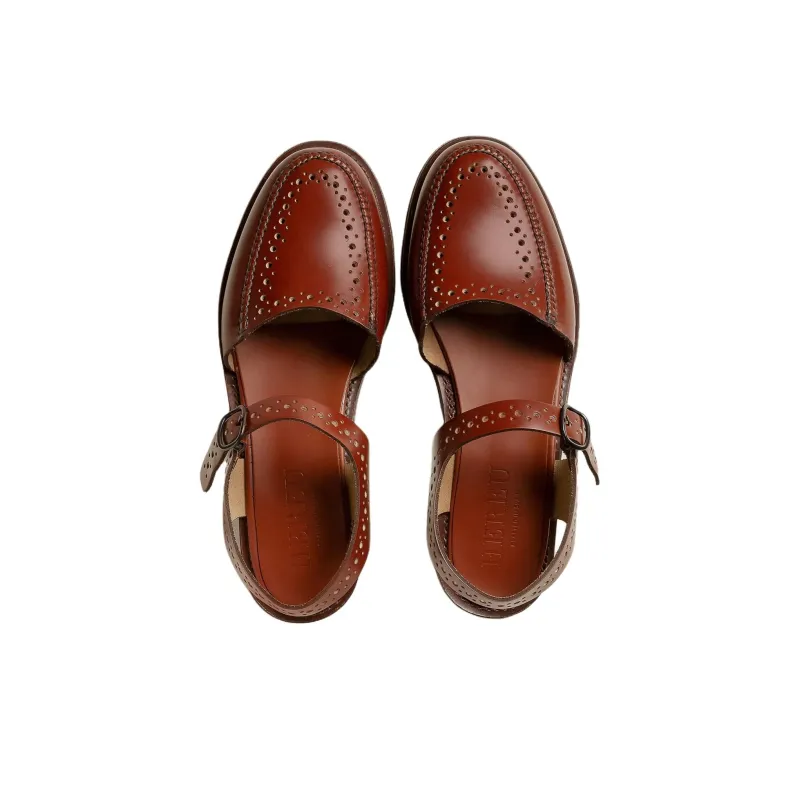 Hereu Picada Casual Single Shoes Women's Dark Brown-2