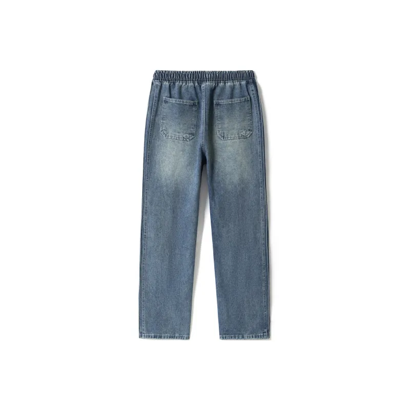 ZWWWZ Jeans Unisex Vintage Blue-1