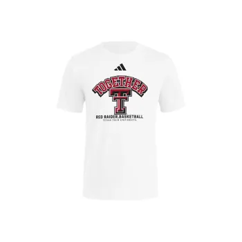 Adidas Free Shipping With AdiClub Texas Tech Red Raiders College Basketball Shooting Shirt