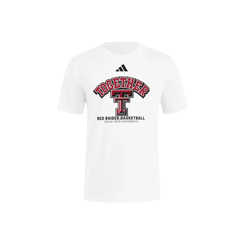Adidas Free Shipping With AdiClub Texas Tech Red Raiders College Basketball Shooting Shirt-0