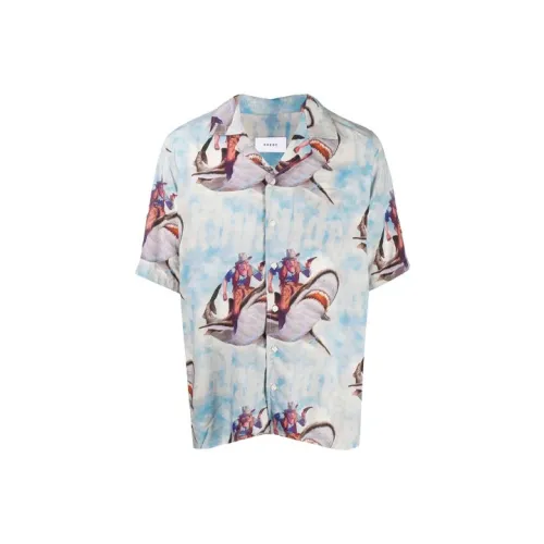 RHUDE Shark Button Down Shirt