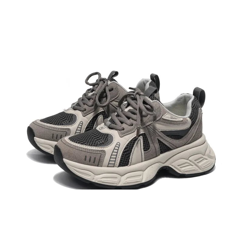 Yang Nianhua Cushioning, Slip Resistant, And Abrasion Resistant Low Top Chunky Sneakers Women's-6