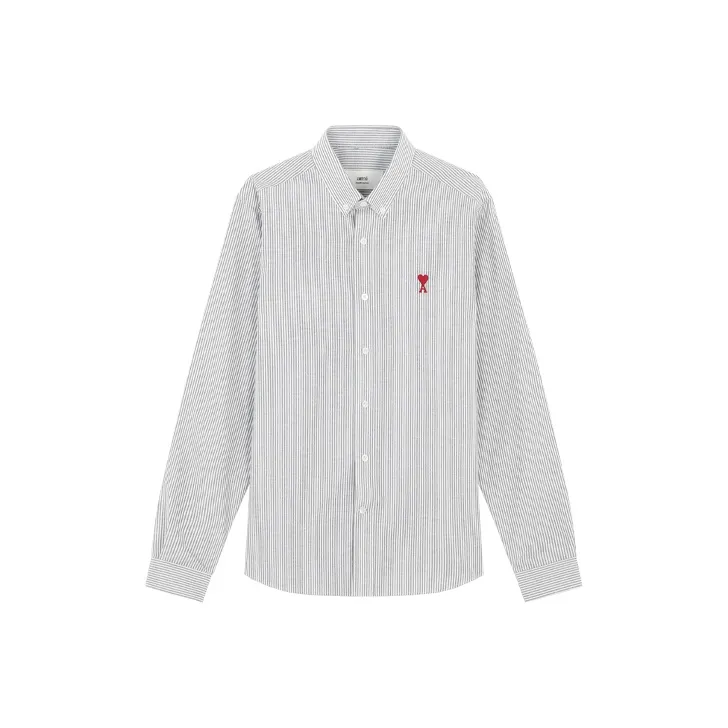 Ami Button Down Adc Shirt-0