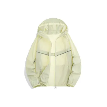 Warrior Huichao Riding The Wind Collection Sun Protection Clothing Unisex Light Yellow