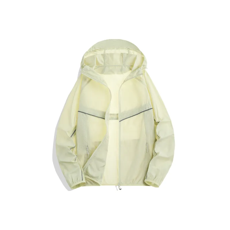 Warrior Huichao Riding The Wind Collection Sun Protection Clothing Unisex Light Yellow-0