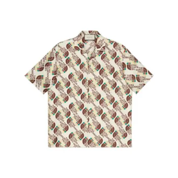 GUCCI X The North Face Web Silk Shirt