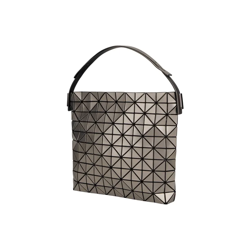 ISSEY MIYAKE PVC Polyvinyl Chloride Resin One Shoulder Handbags Women's Silver-1