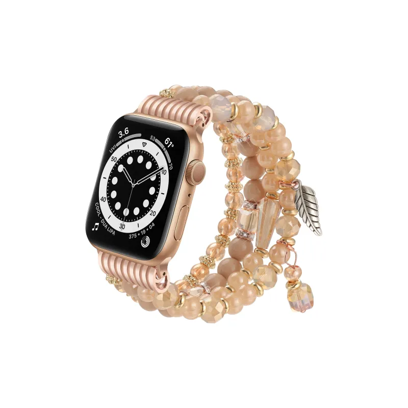 XINGYAAN Apple Compatibility Watch Band 38 49mm Pearl Material-6
