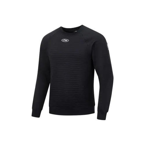 LiNing CBA Collection Professional Basketball Collection Sweatshirt Men's Black