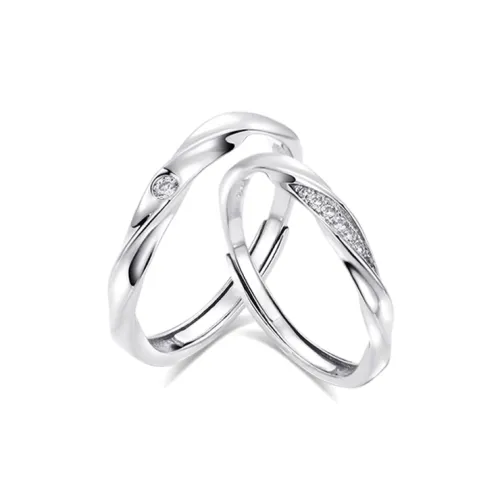 WANLIACC S999 Fine Silver Rings Unisex