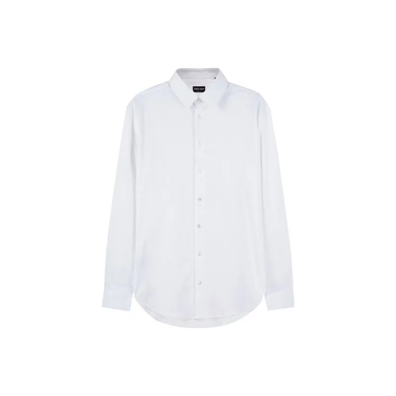 GIORGIO ARMANI Plain Button Shirt-0