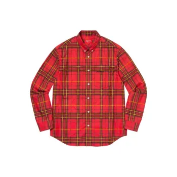Supreme Spray Tartan Shirt