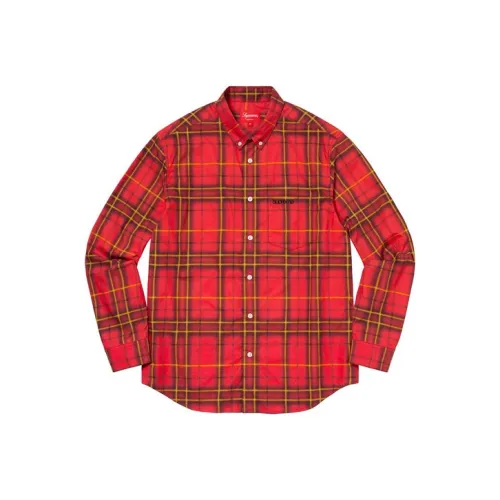 Supreme Spray Tartan Shirt