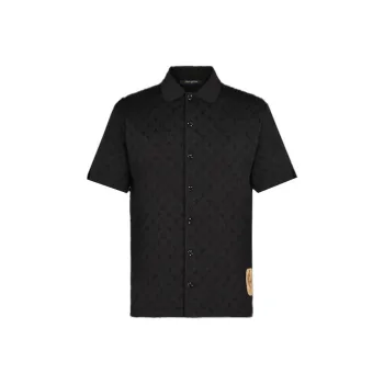 LOUIS VUITTON X Nba Monogram Buttoned Shirt