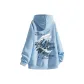 Sky Blue (Heavyweight Polyester-Cotton Thickened and Fleece-Lined-Fleece-Lined EH81S)