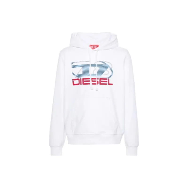 DIESEL S Ginn Hood Jersey Hoodie-0