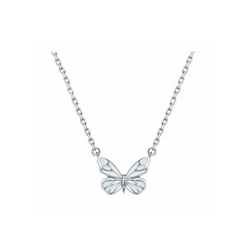 GL GEMLOVE S925 Silver Necklaces Women's