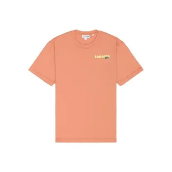 LACOSTE T Shirts Men Orange