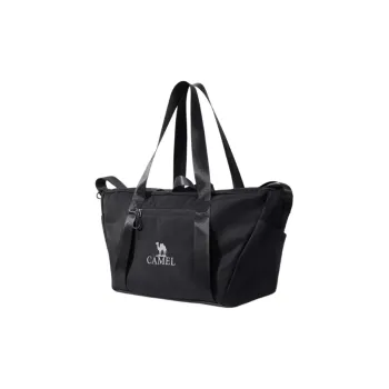 CAMEL Polyester Travel Bag Unisex Night Black/Haze Purple