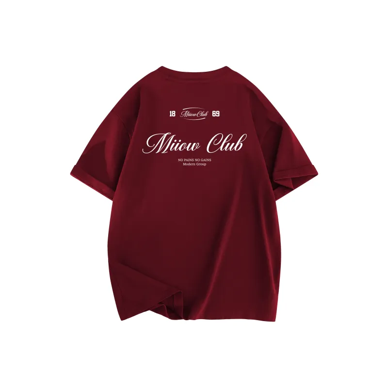MIIOW Trend Party Series Short Sleeved T Shirts Women's 2 Pack-10