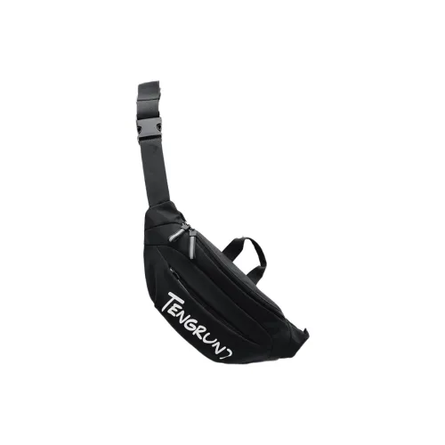 Tonlion Nylon Fanny Pack Regular Unisex Black