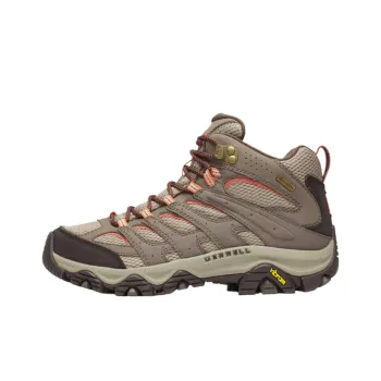 MERRELL MOAB 3 Mid Top Hiking Shoes Women's Brown