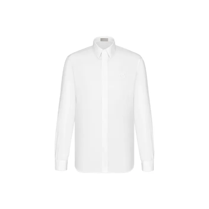DIOR Quarterly New Products Shirts Men White-0