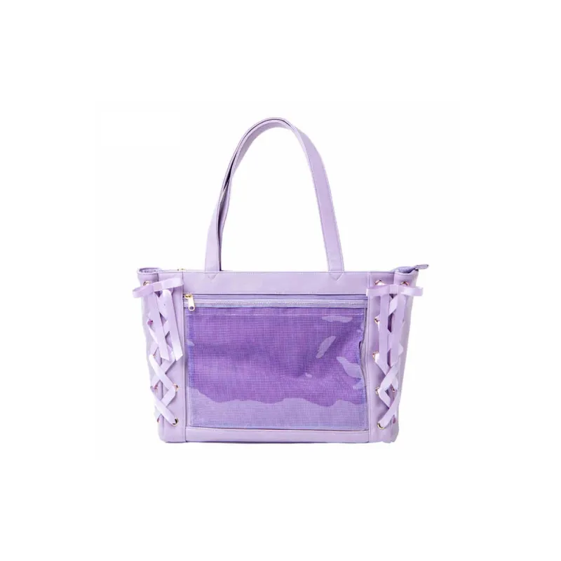OTA Fabric Shoulder Bag Regular Women's Silver-21
