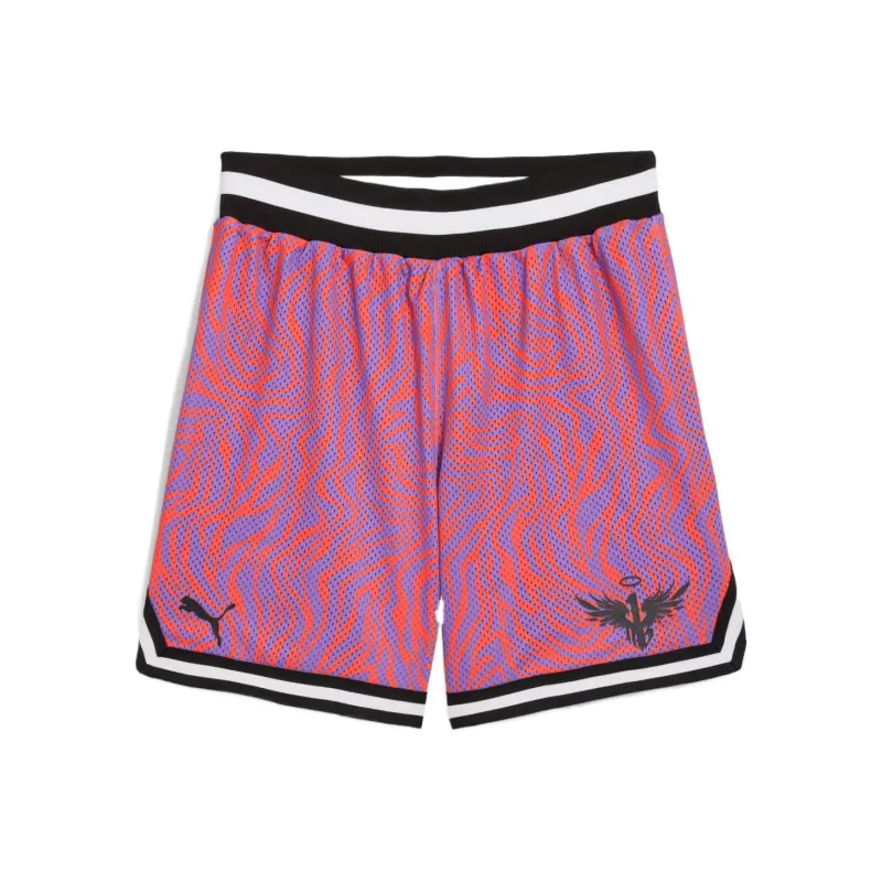 PUMA MELONEYMAR JR Basketball Shorts Men's Violet-1
