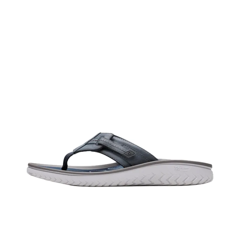 Clarks EVA Abrasion Resistant Flip Flops Men's Marine Blue-0
