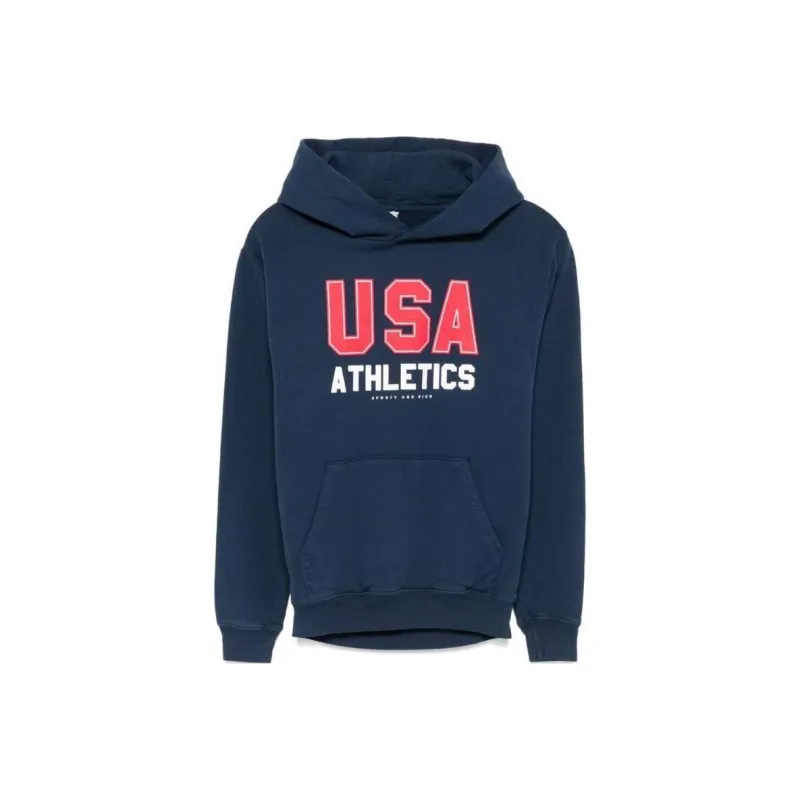 SPORTY & RICH Usa Athletics Hoodie-0