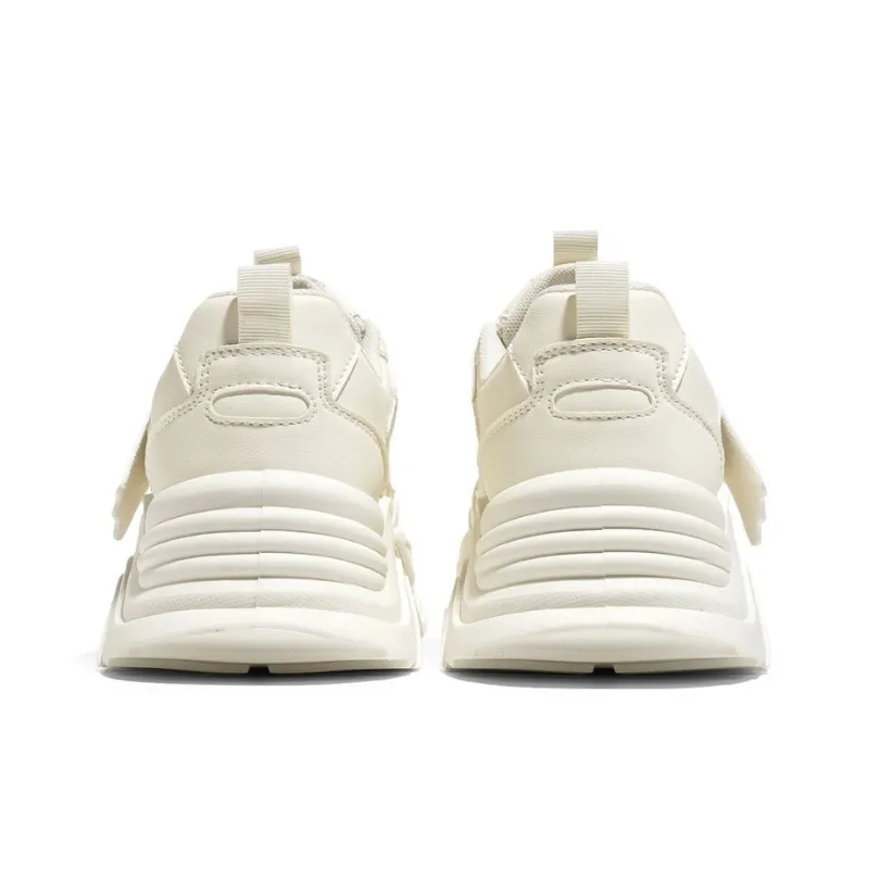RENBEN Slip Resistant And Abrasion Resistant Coverage Low Top Chunky Sneakers Women's-9